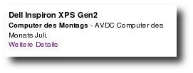 Computer des Montags