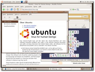 Ubuntu in Aktion