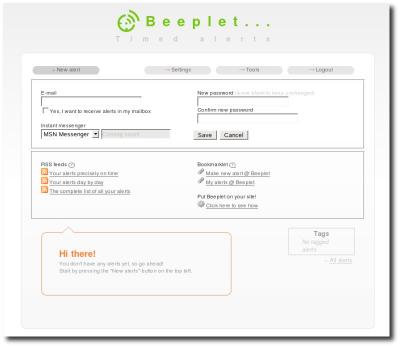 Oberfläche Beeplet