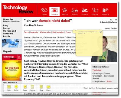 Fleck im Einsatz