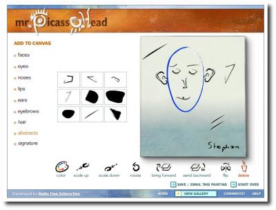 Picassohead in Aktion