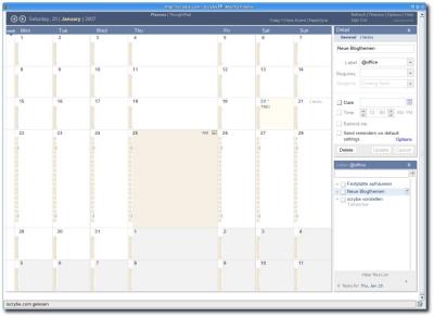 Kalender in Iscrybe