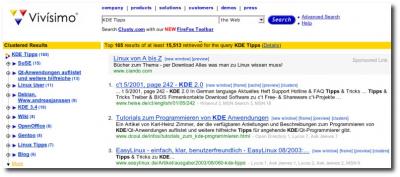 Homepage Vivisimo