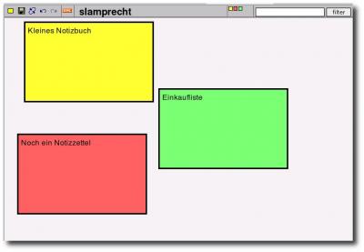 Screenshot Webnote