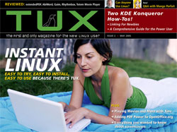 Cover von Tuxmagazine